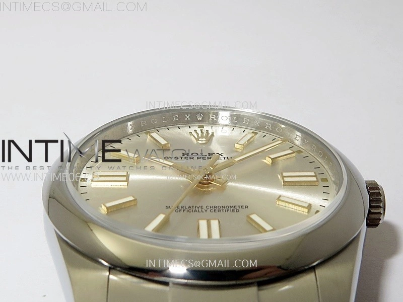 Oyster Perpetual 41mm 124300 904L VSF 1:1 Best Edition Silver Dial on SS Bracelet VS3230