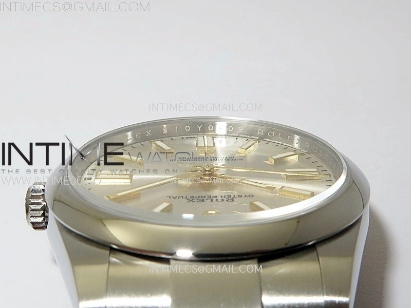 Oyster Perpetual 41mm 124300 904L VSF 1:1 Best Edition Silver Dial on SS Bracelet VS3230