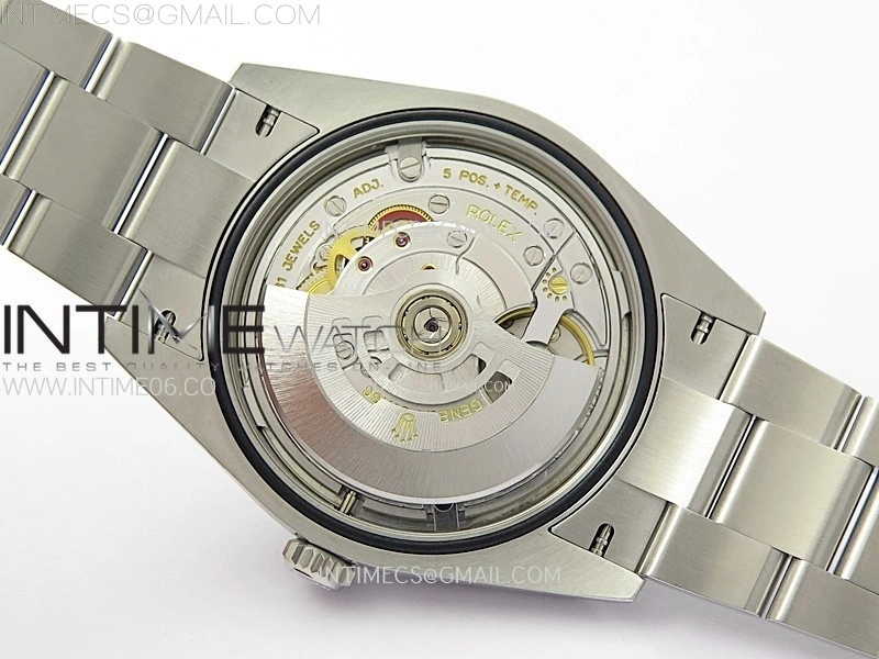 Oyster Perpetual 41mm 124300 904L VSF 1:1 Best Edition Silver Dial on SS Bracelet VS3230