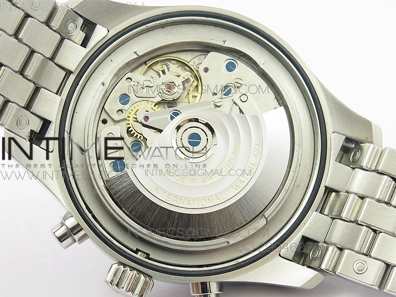 Pilot Chrono 2016 IW377714 V2 ZF 1:1 Best Edition Blue Dial on SS Bracelet A7750