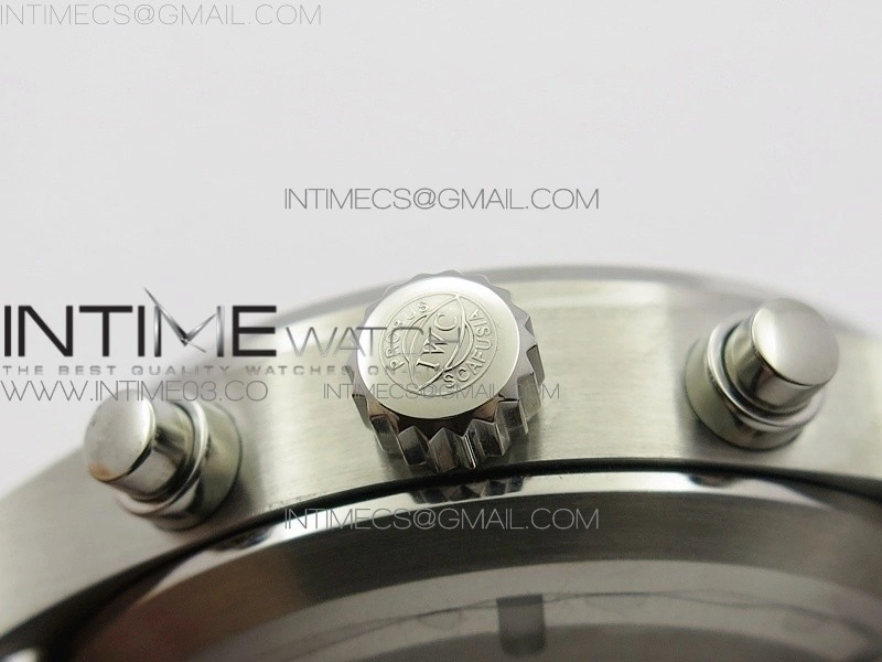 Pilot Chrono IW377713 ZF 1:1 Best Edition Brown Dial on Brown Leather Strap A7750