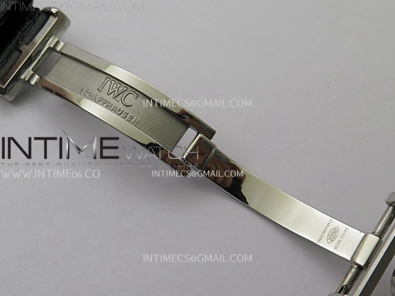Pilot IW3922 SS V9F Best Edition Black Dial Black Leather Strap A89630