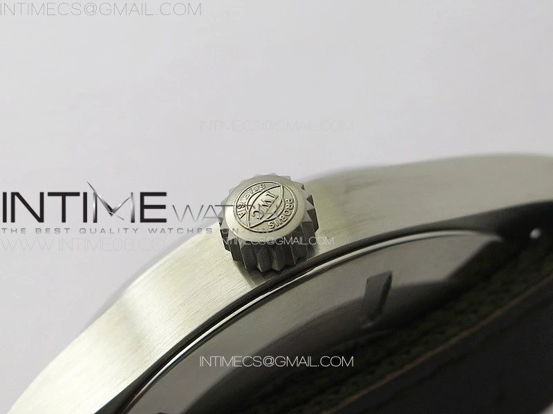 Pilot Mark SS M+ 1:1 Best Edition Black Dial on Green Nylon Strap A2892