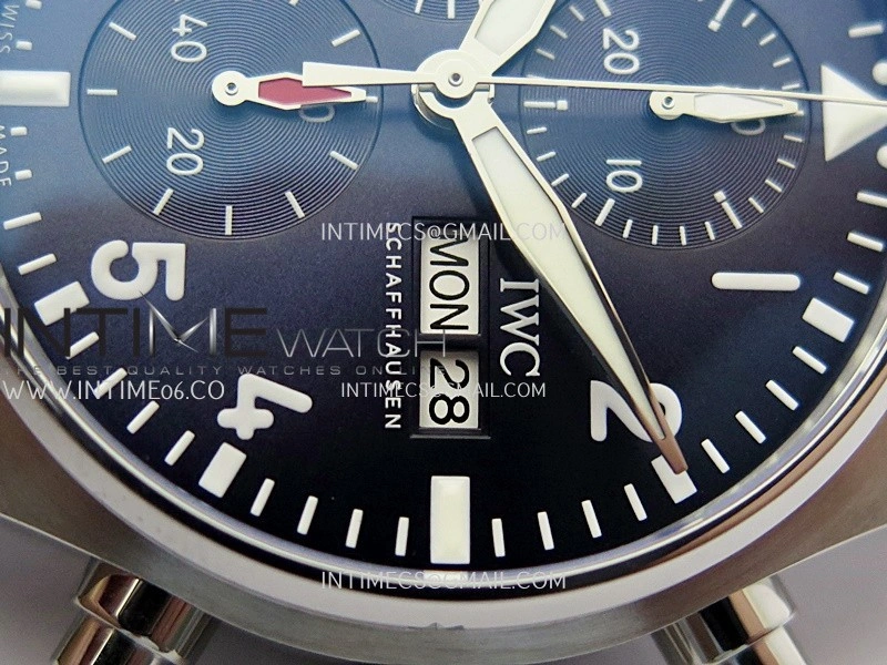 Pilot Watch IW388102 SS APSF 1:1 Best Edition Blue Dial On SS Bracelet A69385