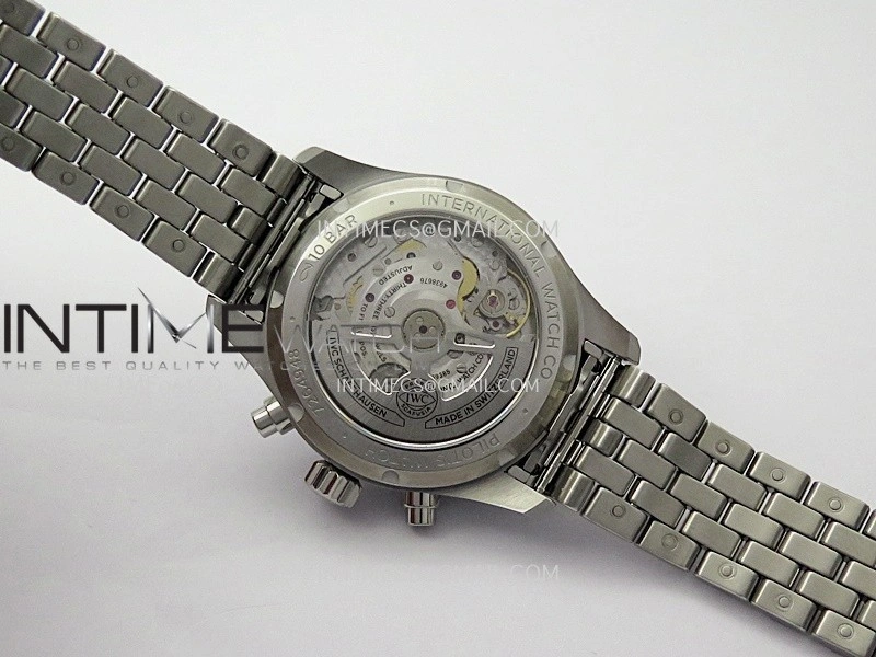 Pilot Watch IW388102 SS APSF 1:1 Best Edition Blue Dial On SS Bracelet A69385