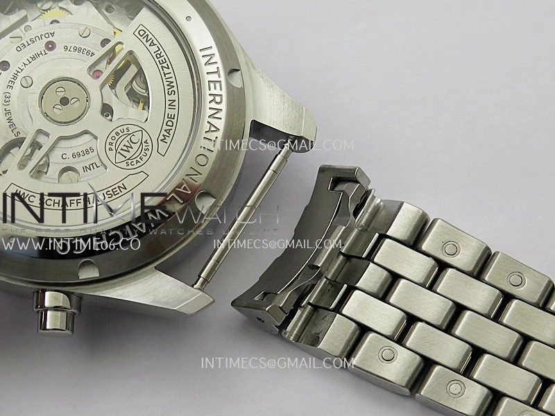 Pilot Watch IW388102 SS APSF 1:1 Best Edition Blue Dial On SS Bracelet A69385