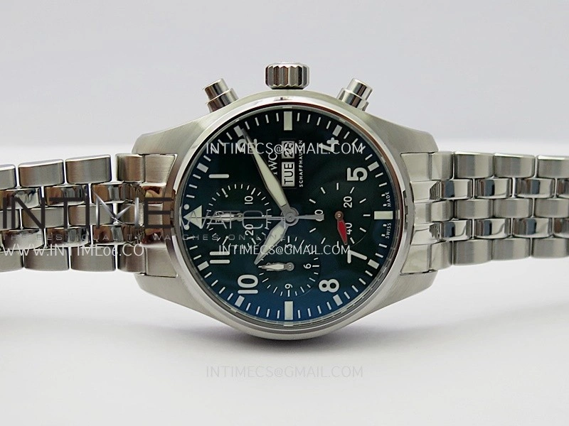 Pilot Watch IW388104 SS APSF 1:1 Best Edition Green Dial On SS Bracelet A69385