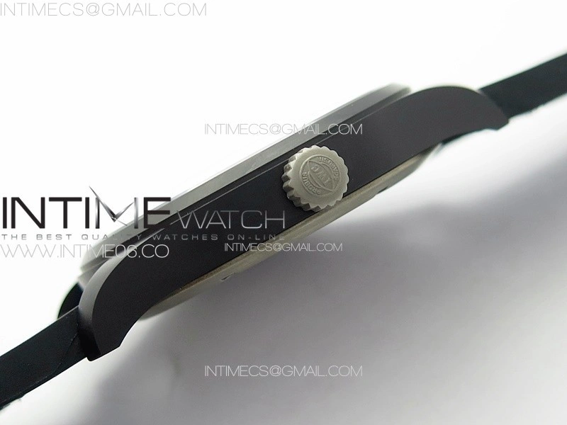 Pilot's Watch RAAF Black Ceramic M+F 1:1 Best Edition on Blue Nylon Strap A2892