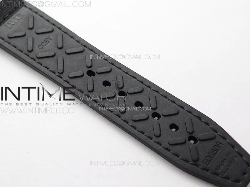 Pilot's Watch RAAF Black Ceramic M+F 1:1 Best Edition on Blue Nylon Strap A2892