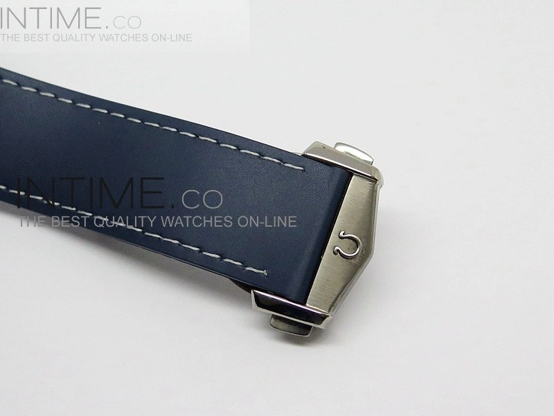 Planet Ocean 45mm Blue Ceramic Bezel Ti BP 1:1 Best Edition on Rubber A7750