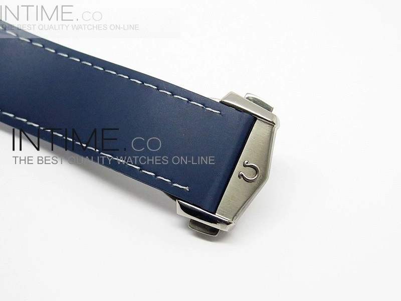 Planet Ocean 45mm Blue Ceramic Bezel Ti BP 1:1 Best Edition on Rubber A7750