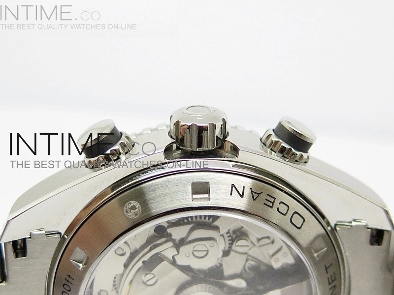 Planet Ocean 45mm Orange Bezel SS BP 1:1 Best Edition on SS A7750