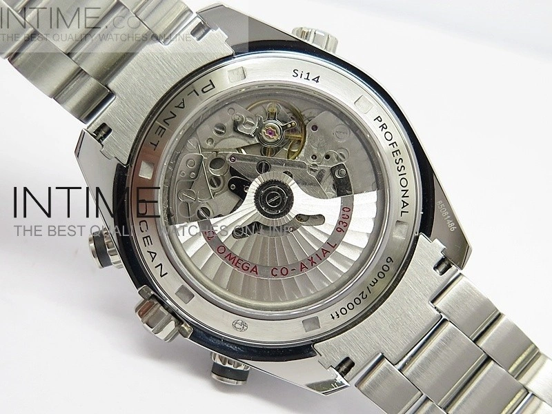 Planet Ocean 45mm Orange Bezel SS BP 1:1 Best Edition on SS A7750