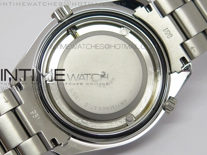Planet Ocean 45mm Ultimate Edition SS Black Orange Dial on Bracelet A2824