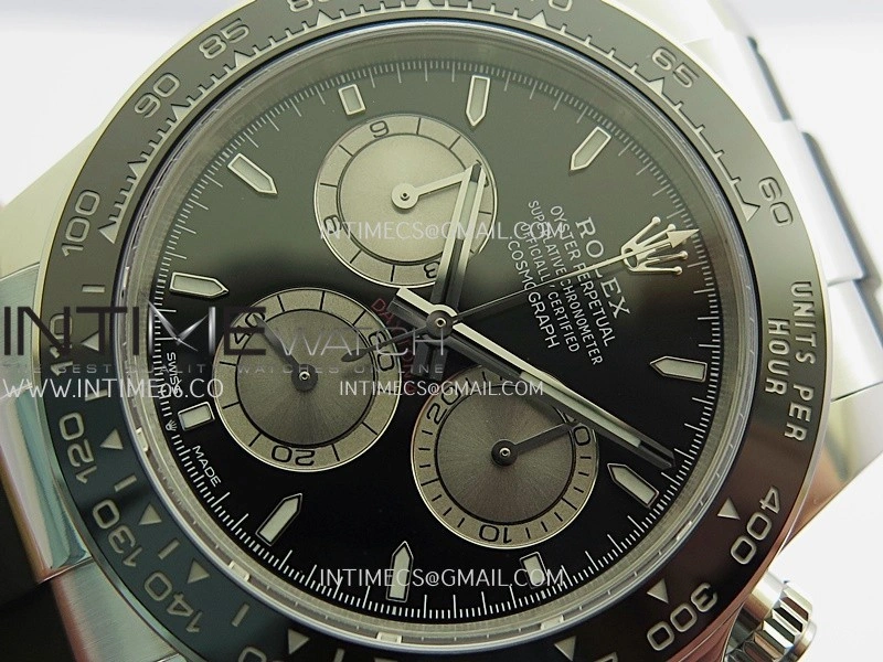 Daytona 126509 Gain Weight V3 Clean Plus 1:1 Best Edition Black Dial Silver Subdial On Oysterflex Rubber Strap DD4131