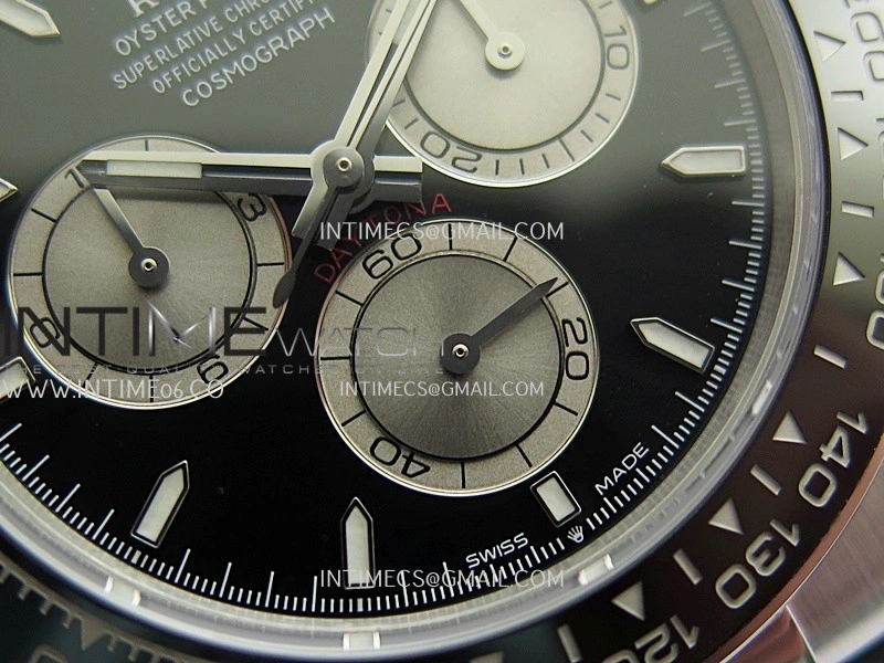 Daytona 126509 Gain Weight V3 Clean Plus 1:1 Best Edition Black Dial Silver Subdial On Oysterflex Rubber Strap DD4131