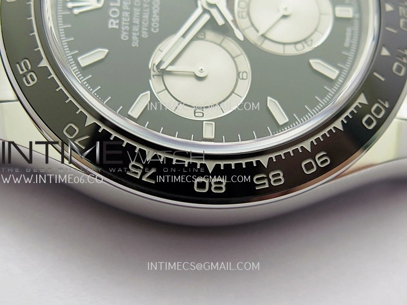 Daytona 126509 Gain Weight V3 Clean Plus 1:1 Best Edition Black Dial Silver Subdial On Oysterflex Rubber Strap DD4131
