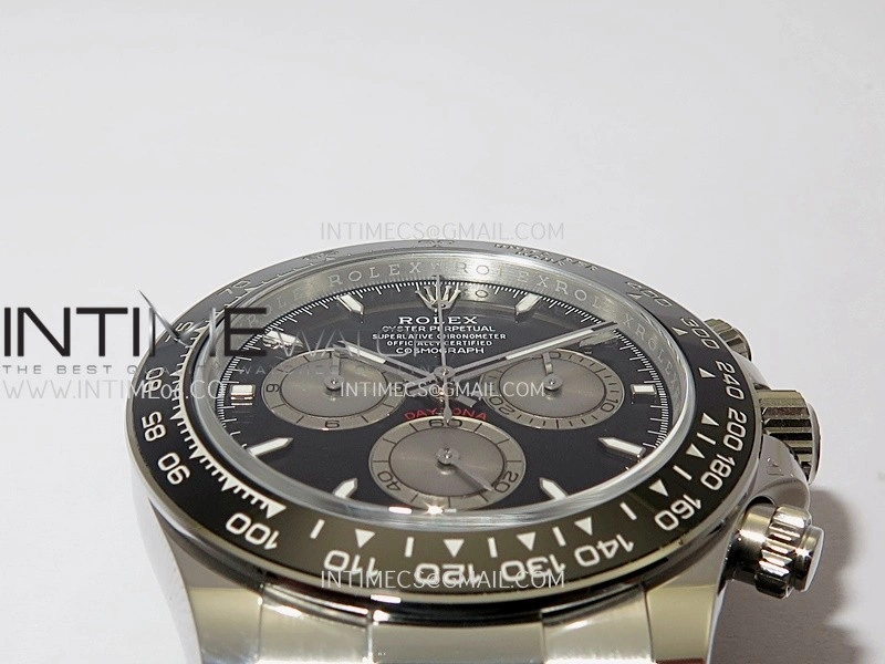 Daytona 126509 Gain Weight V3 Clean Plus 1:1 Best Edition Black Dial Silver Subdial On Oysterflex Rubber Strap DD4131
