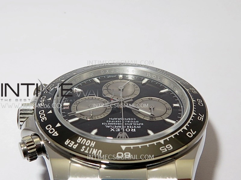 Daytona 126509 Gain Weight V3 Clean Plus 1:1 Best Edition Black Dial Silver Subdial On Oysterflex Rubber Strap DD4131
