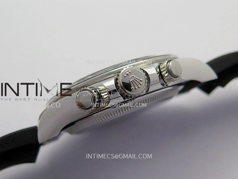 Daytona 126509 Gain Weight V3 Clean Plus 1:1 Best Edition Black Dial Silver Subdial On Oysterflex Rubber Strap DD4131