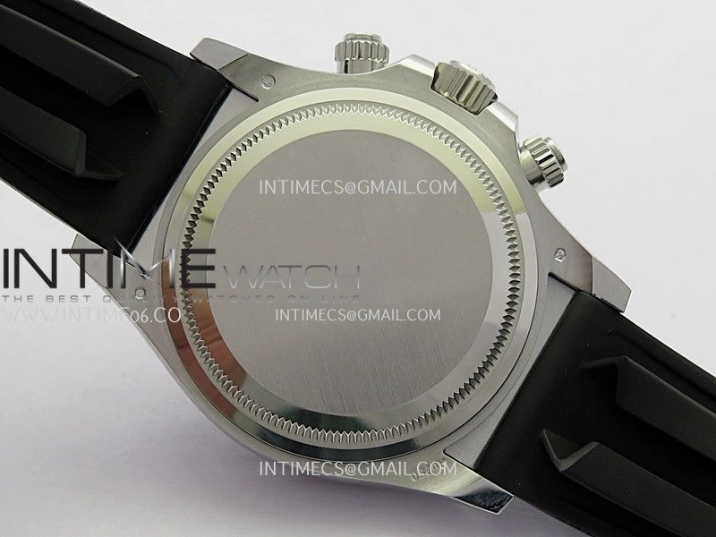 Daytona 126509 Gain Weight V3 Clean Plus 1:1 Best Edition Black Dial Silver Subdial On Oysterflex Rubber Strap DD4131