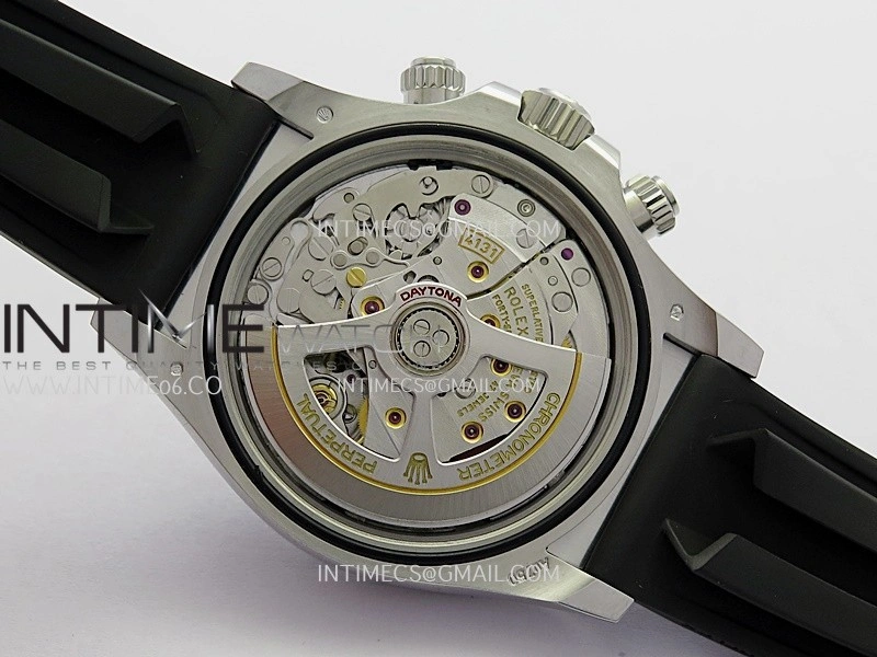 Daytona 126509 Gain Weight V3 Clean Plus 1:1 Best Edition Black Dial Silver Subdial On Oysterflex Rubber Strap DD4131