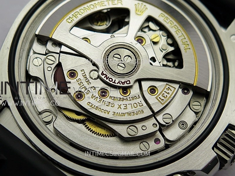 Daytona 126509 Gain Weight V3 Clean Plus 1:1 Best Edition Black Dial Silver Subdial On Oysterflex Rubber Strap DD4131