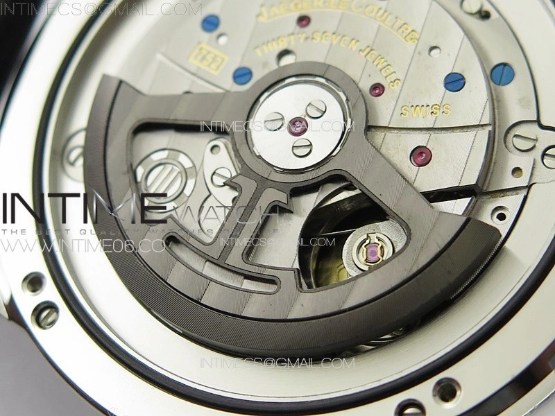 Polaris Chrono SS HKF Best Edition Black Dial on Black Leather Strap A752A