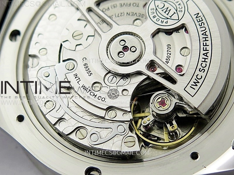 Portuguese IW371609 SS ZF 1:1 Best Edition Black Dial on SS Bracelet A96355