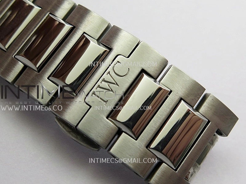 Portuguese IW371615 SS ZF 1:1 Best Edition Green Dial On SS Bracelet A96355