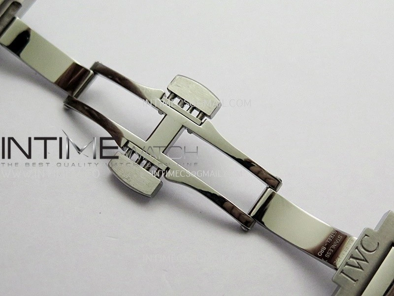 Portuguese IW371615 SS ZF 1:1 Best Edition Green Dial On SS Bracelet A96355