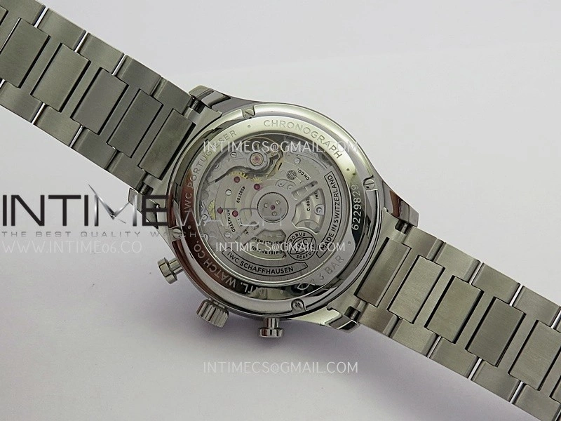 Portuguese IW371615 SS ZF 1:1 Best Edition Green Dial On SS Bracelet A96355