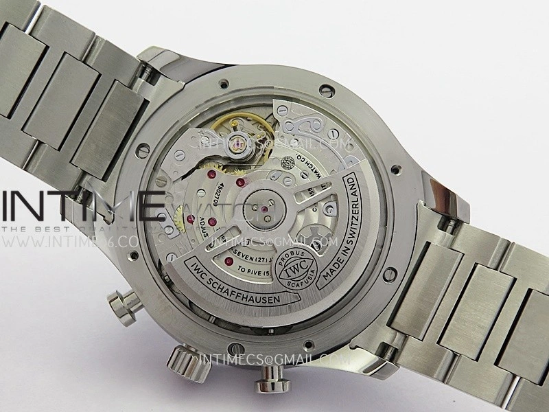 Portuguese IW371615 SS ZF 1:1 Best Edition Green Dial On SS Bracelet A96355