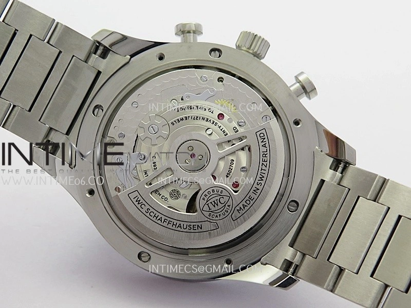 Portuguese IW371615 SS ZF 1:1 Best Edition Green Dial On SS Bracelet A96355
