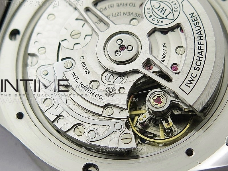 Portuguese IW371615 ZF 1:1 Best Edition SS Green Dial on SS Bracelet A96355