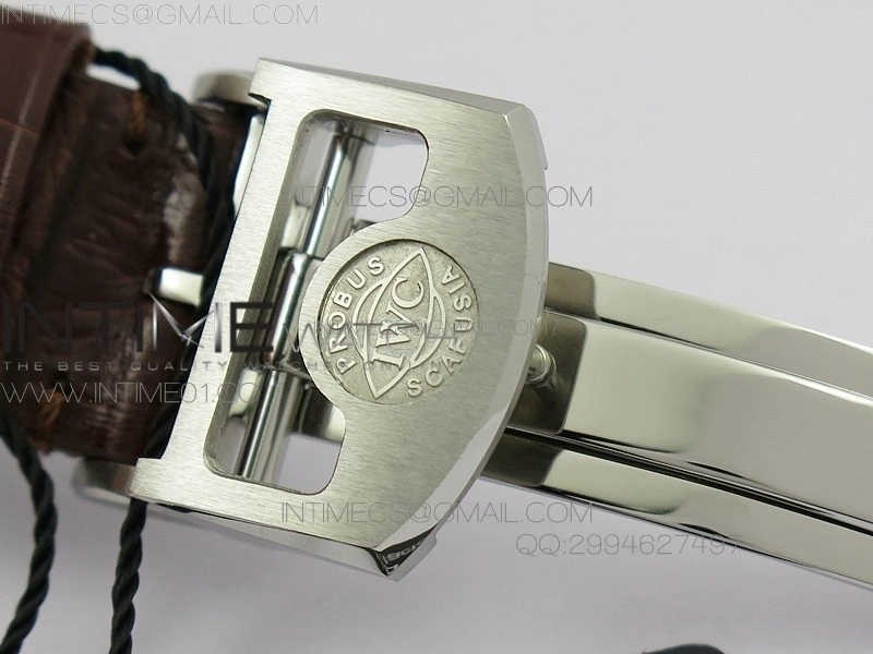 Portuguese Real PR IW500704 AZF 1:1 Best Edition on Brown Leather Strap A52010
