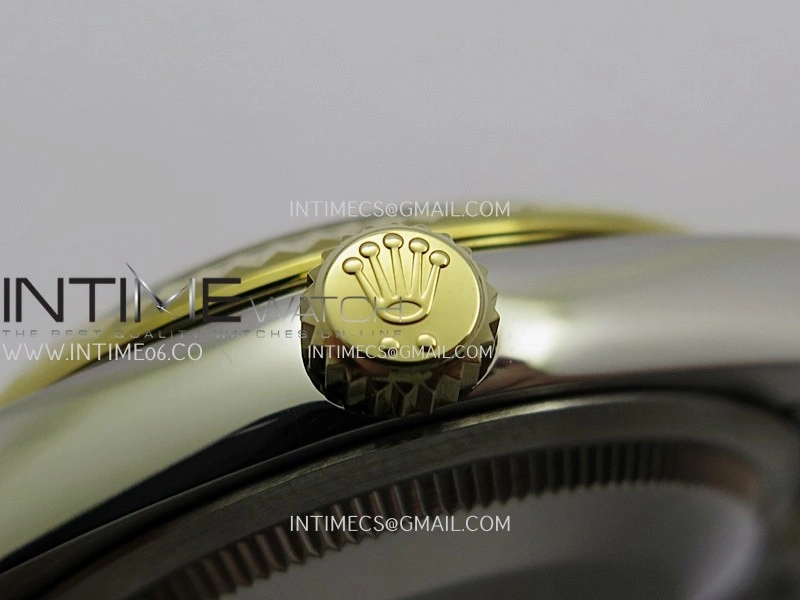 DateJust 36mm 126233 SS YG V2 QF 1:1 Best Edition Gold Fluted Dial Stick Marker On SS YG Jubilee Bracelet SH3235