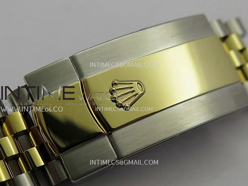 DateJust 36mm 126233 SS YG V2 QF 1:1 Best Edition Gold Fluted Dial Stick Marker On SS YG Jubilee Bracelet SH3235