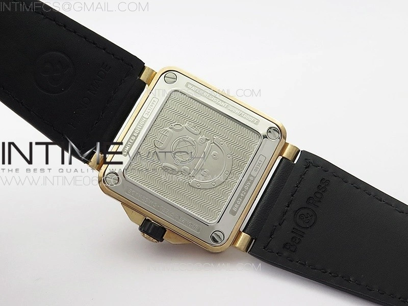 BR 03-92 Diver Bronzo B12 1:1 Best Edition Black Dial on Leather Strap MIYOTA 9015