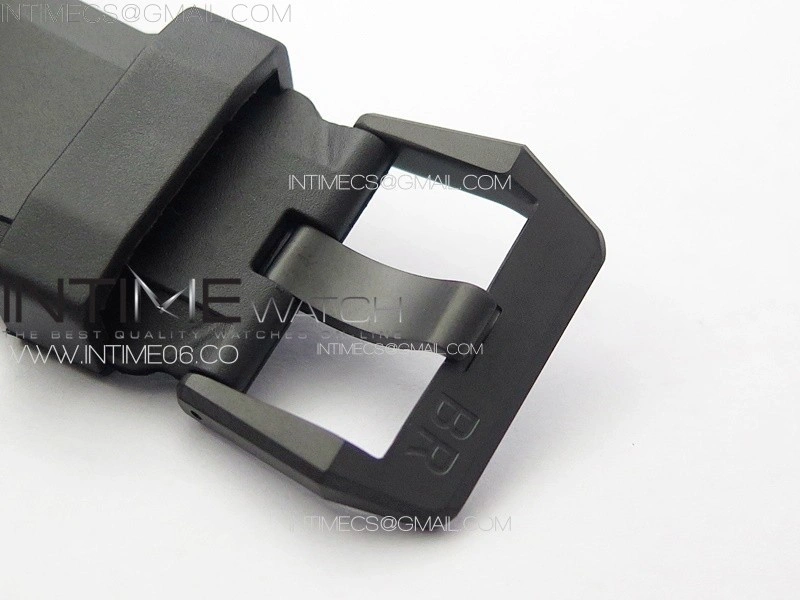 BR 03-92 Real Ceramic 1:1 Best Edition Gray Dial on Black Rubber Strap MIYOTA 9015