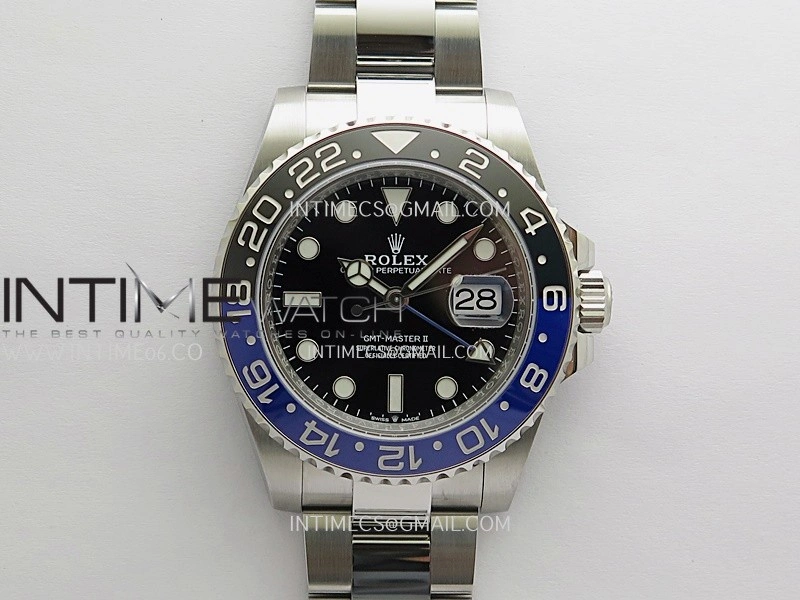 GMT-Master II 126710 BLNR Black Blue Ceramic ARF 1:1 Best Edition Black Dial On Oyster Bracelet DD3285 CHS