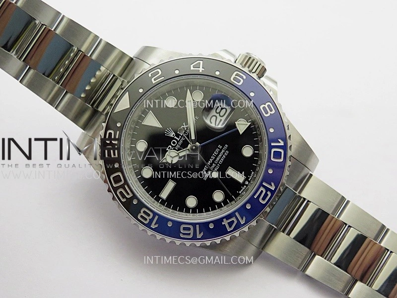 GMT-Master II 126710 BLNR Black Blue Ceramic ARF 1:1 Best Edition Black Dial On Oyster Bracelet DD3285 CHS