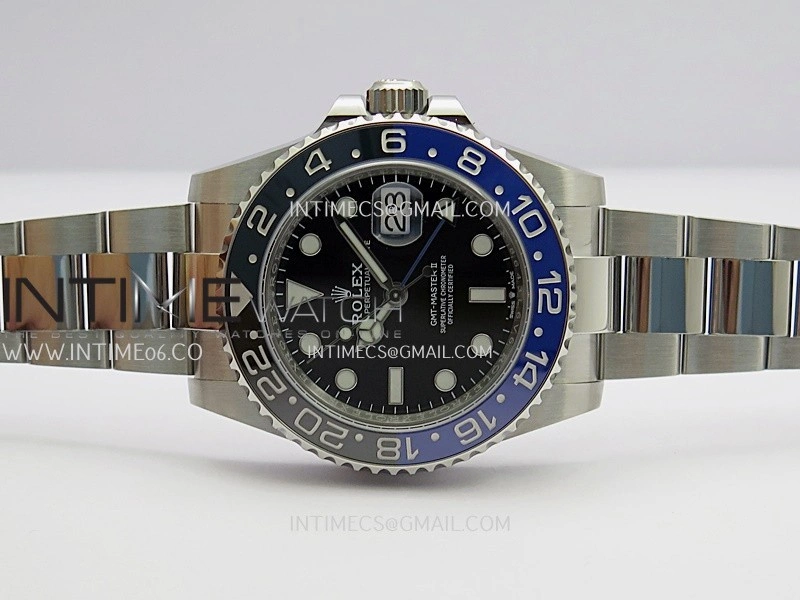 GMT-Master II 126710 BLNR Black Blue Ceramic ARF 1:1 Best Edition Black Dial On Oyster Bracelet DD3285 CHS