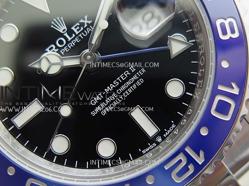 GMT-Master II 126710 BLNR Black Blue Ceramic ARF 1:1 Best Edition Black Dial On Oyster Bracelet DD3285 CHS