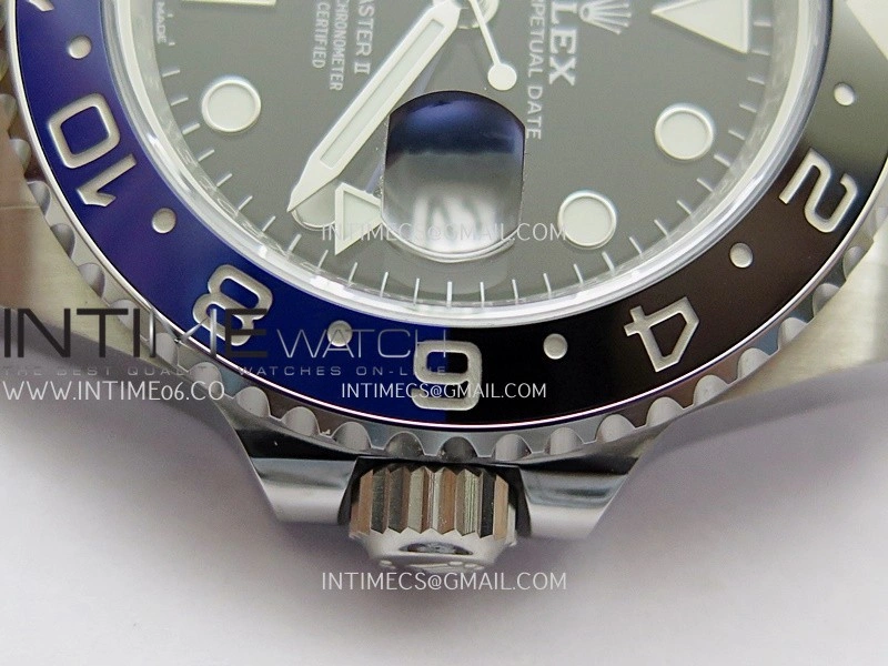 GMT-Master II 126710 BLNR Black Blue Ceramic ARF 1:1 Best Edition Black Dial On Oyster Bracelet DD3285 CHS
