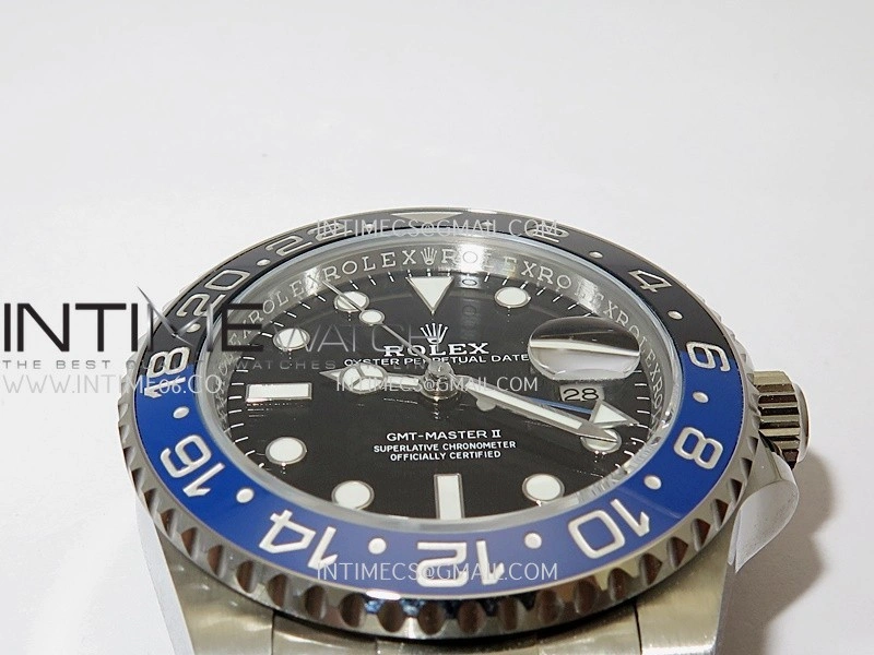 GMT-Master II 126710 BLNR Black Blue Ceramic ARF 1:1 Best Edition Black Dial On Oyster Bracelet DD3285 CHS