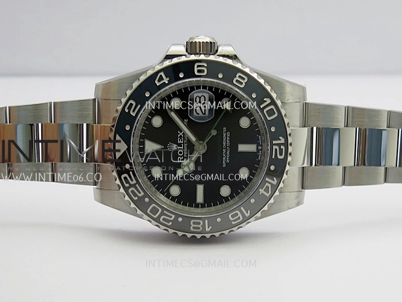 GMT-Master II 126710 GRNR Black Gray Ceramic ARF 1:1 Best Edition Black Dial On Oyster Bracelet DD3285 CHS