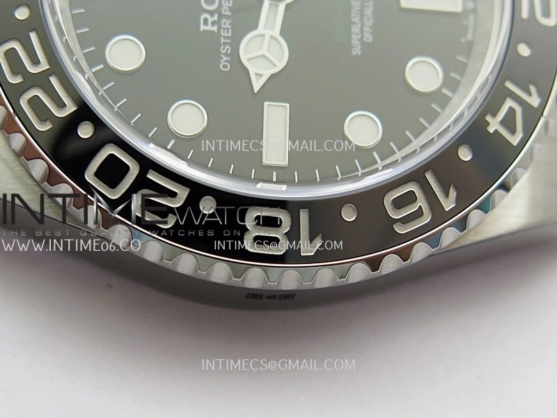 GMT-Master II 126710 GRNR Black Gray Ceramic ARF 1:1 Best Edition Black Dial On Oyster Bracelet DD3285 CHS