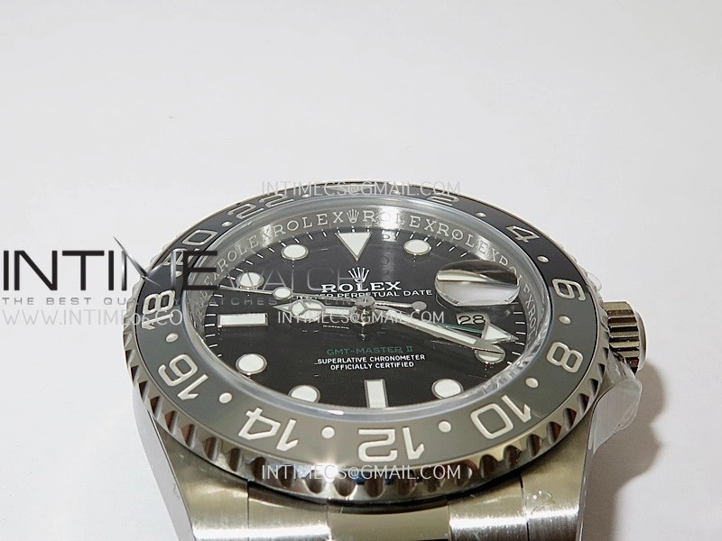 GMT-Master II 126710 GRNR Black Gray Ceramic ARF 1:1 Best Edition Black Dial On Oyster Bracelet DD3285 CHS