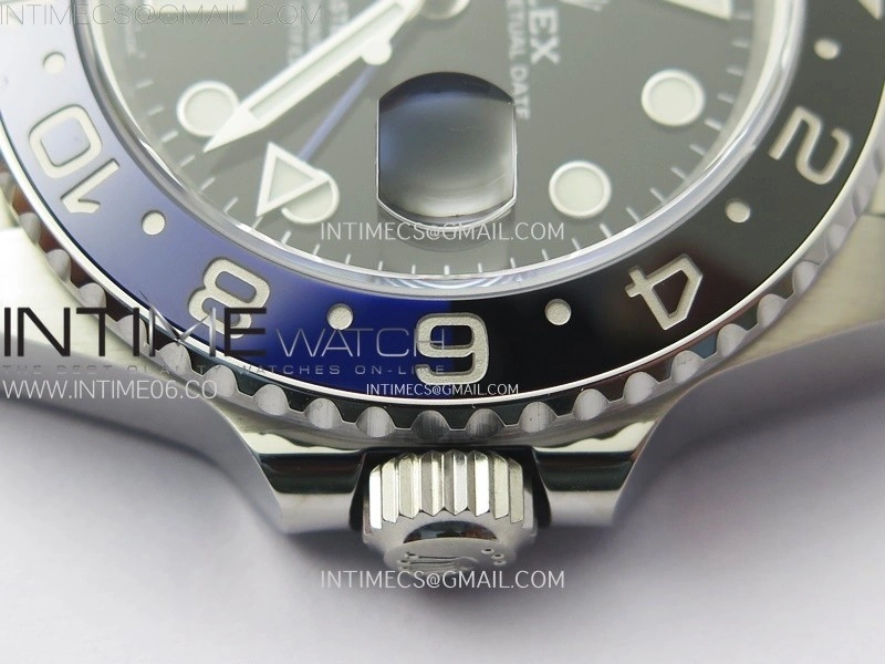 GMT-Master II 126710 BLNR Blue Black Ceramic C+F 1:1 Best Edition Black Dial on Jubilee Bracelet SH3285 CHS